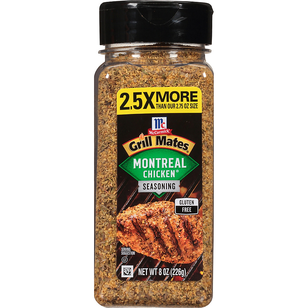 Calories in McCormick Grill Mates Montreal Chicken Seasoning, 8 oz