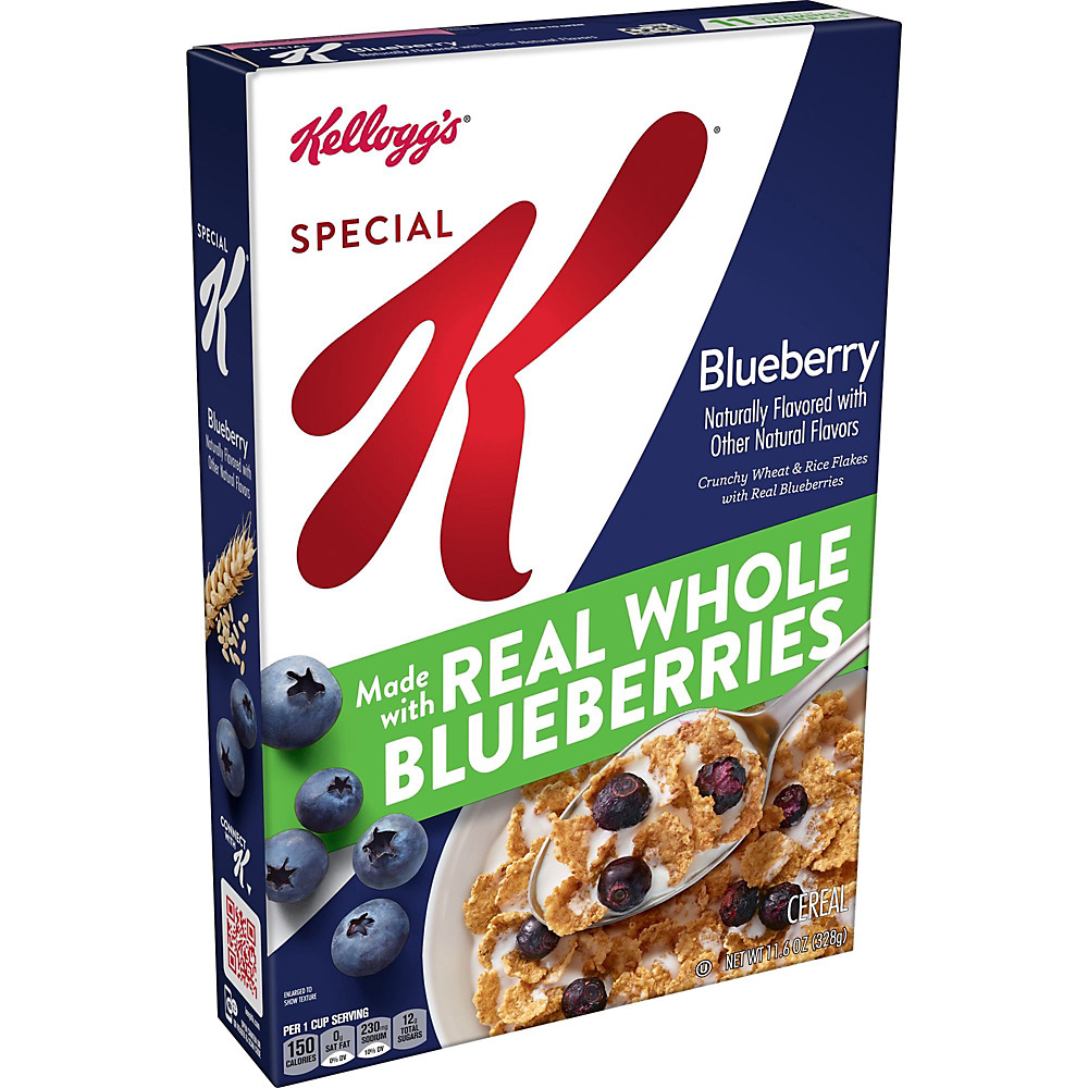 Calories in Kellogg's Special K Blueberry Cereal, 11.6 oz