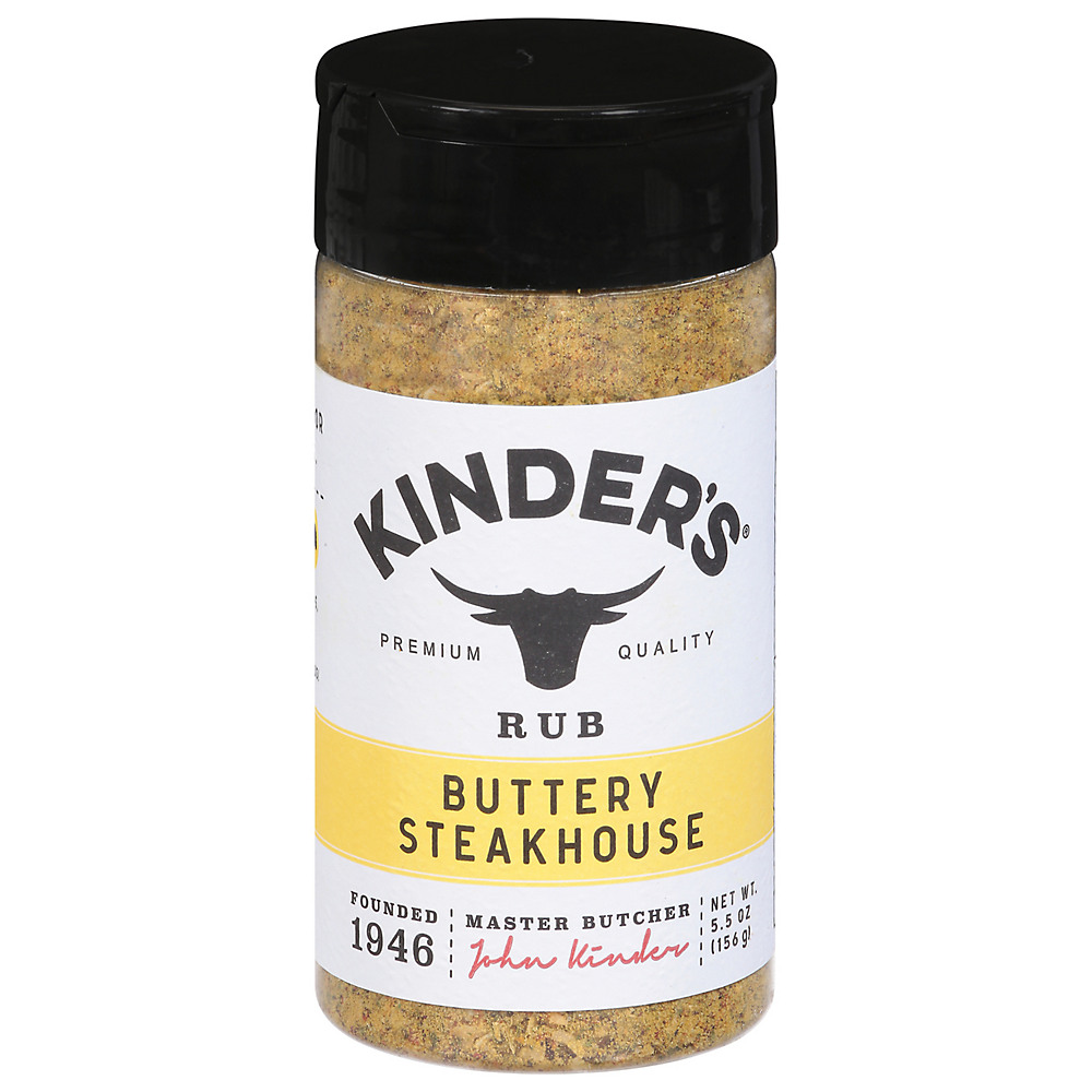Calories in Kinder's Buttery Steakhouse Rub, 5.5 oz