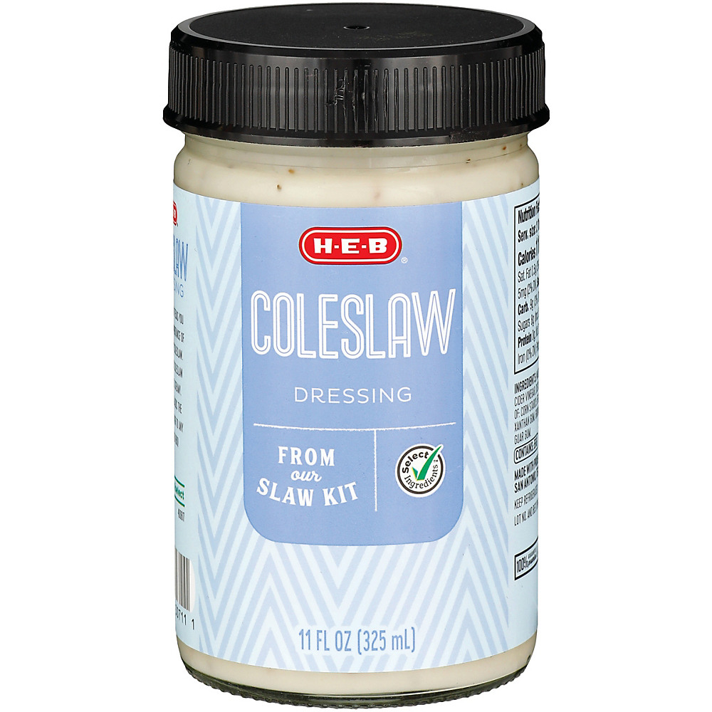 Calories in H-E-B Coleslaw Dressing, 11 oz