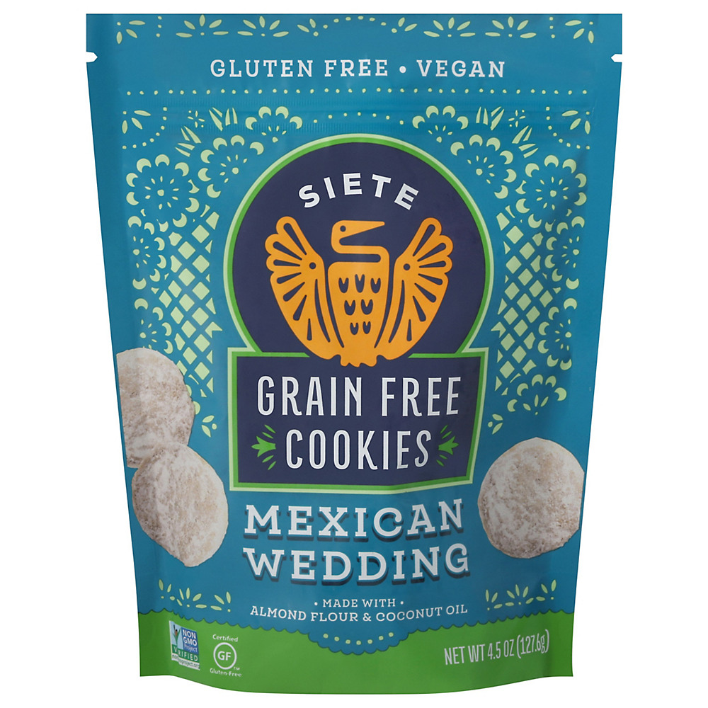 Calories in Siete Mexican Wedding Cookie, 4.5 oz