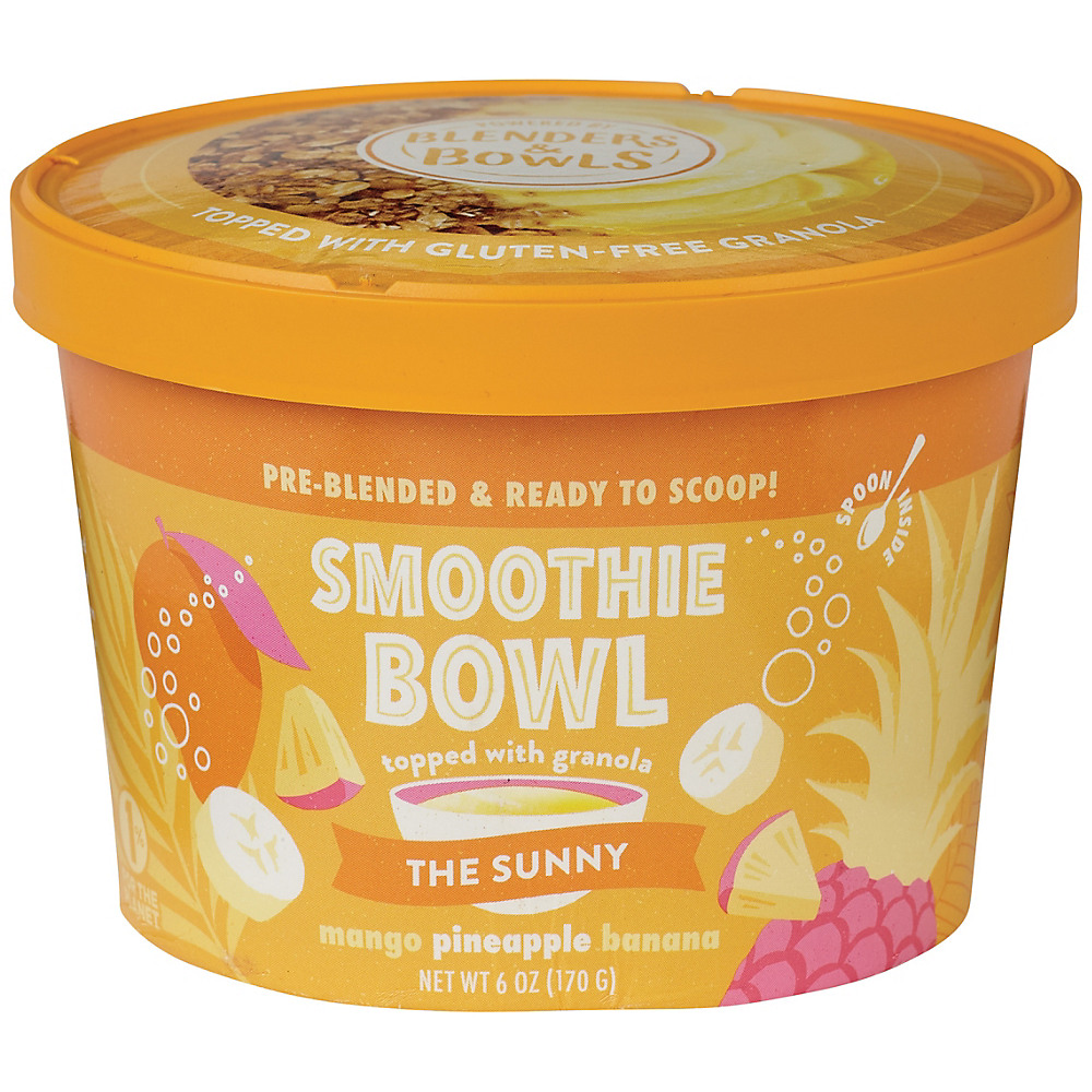 Calories in Blenders & Bowls The Sunny Smoothie Bowl, 6 oz