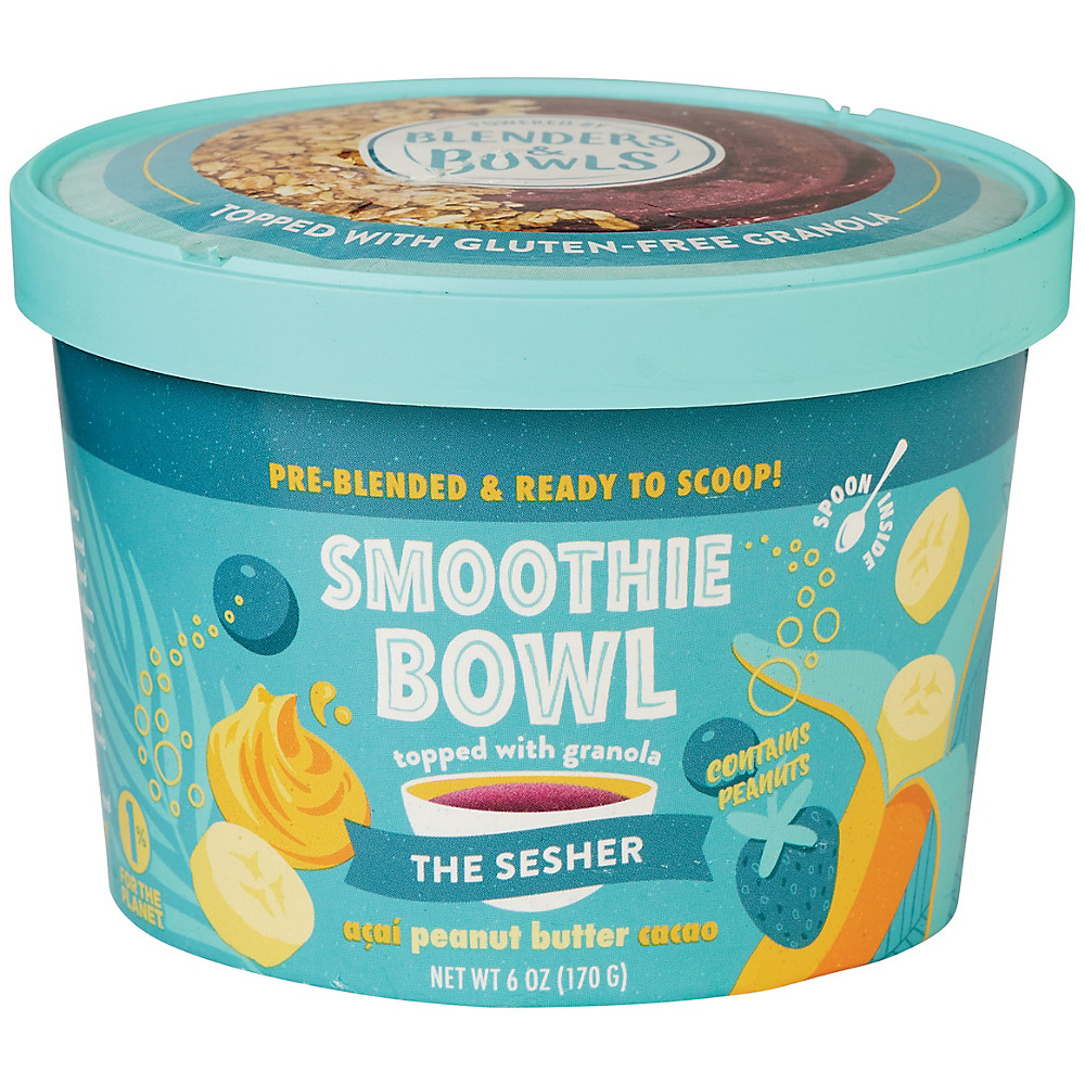 Calories in Blenders & Bowls The Sesher Smoothie Bowl, 6 oz
