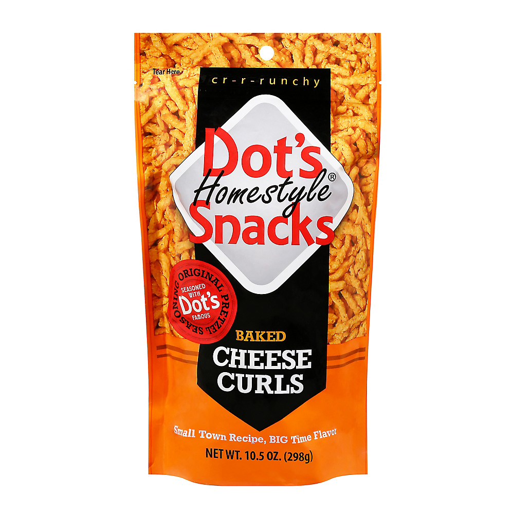 Calories in Dot's Homestyle Snacks Baked Cheese Curls, 10.50 oz