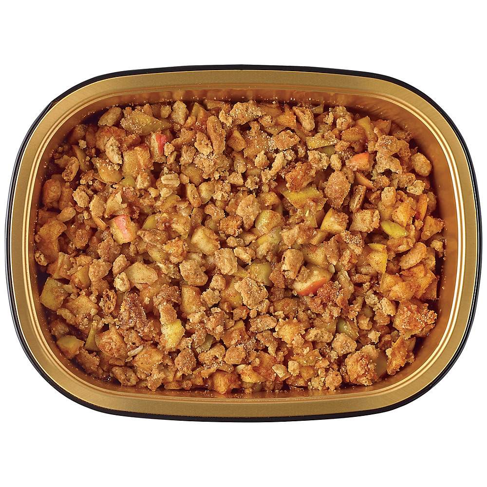 Calories in H-E-B Meal Simple Campfire Apple Crumble with Cinnamon Sugar, Butter and Crumbled Pastry Topping, 13.8 oz