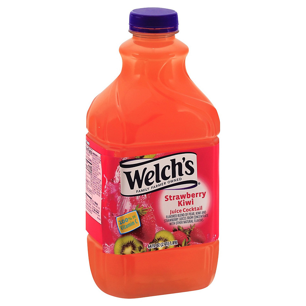 Calories in Welch's Strawberry Kiwi Juice Cocktail, 64 oz