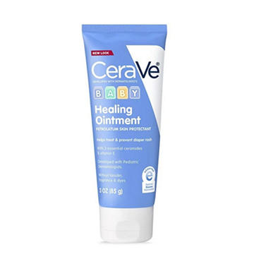 CeraVe Baby Healing Ointment Petrolatum Skin Protectant, 3 oz