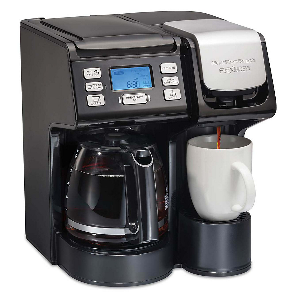 our goods Single Serve Coffee Maker - Scarlet Red - Shop Coffee Makers at  H-E-B
