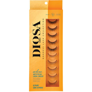 Diosa Artificial Lashes - Selene, 10 pairs