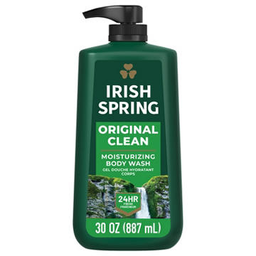 Irish Spring Moisturizing Face + Body Wash - Original Clean, 30 oz