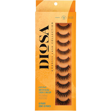 Diosa Artificial Lashes - Cora, 10 pairs