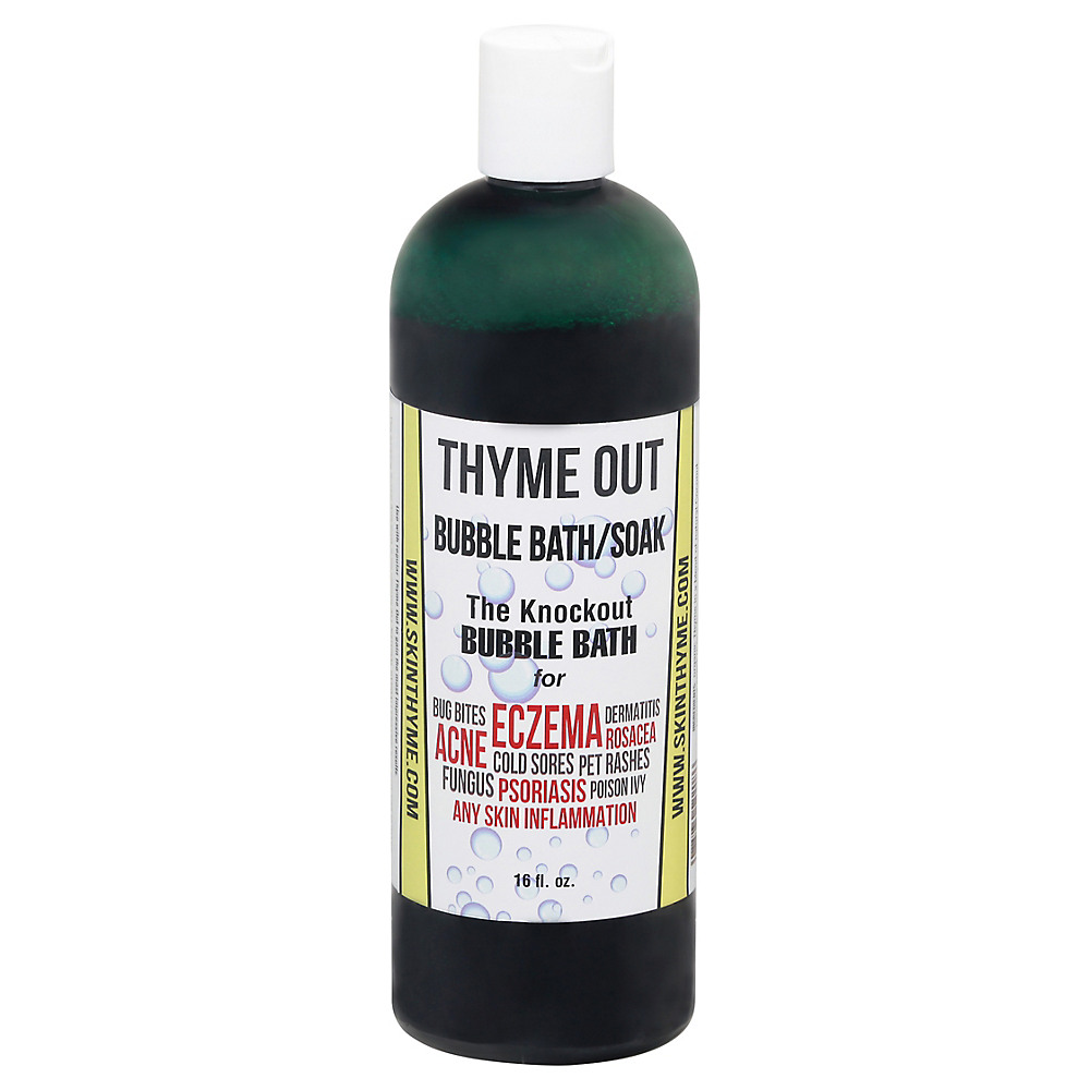 Calories in Thyme Out The Knockout Bubble Bath and Soak , 16 oz