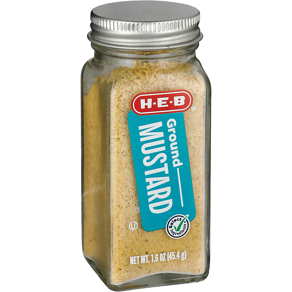 Calories in H-E-B Ground Mustard, 1.6 oz