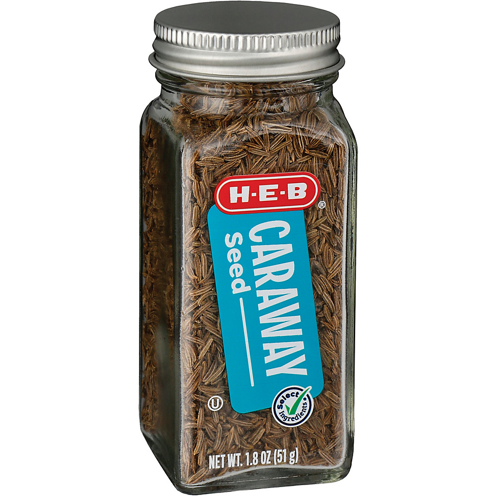 Calories in H-E-B Whole Caraway Seed, 1.8 oz