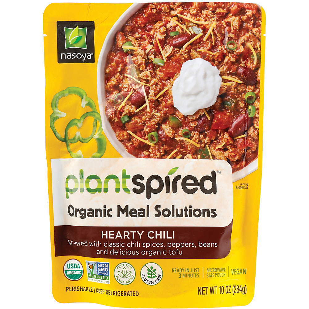 Calories in Nasoya Plantspired Hearty Chili , 10 oz