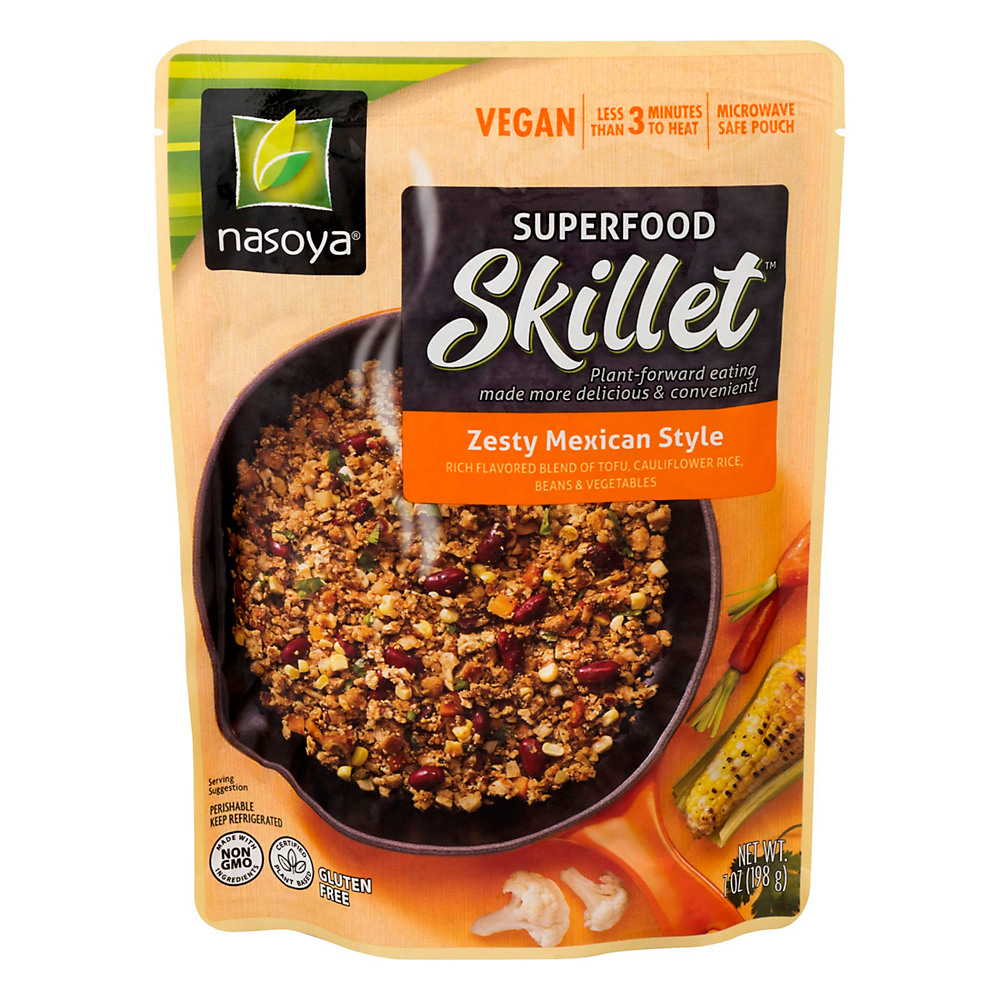 Calories in Nasoya Plantspired Zesty Mexican Style Superfood Skillet , 7 oz