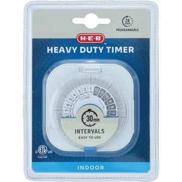 H-E-B Heavy Duty Programmable Timer