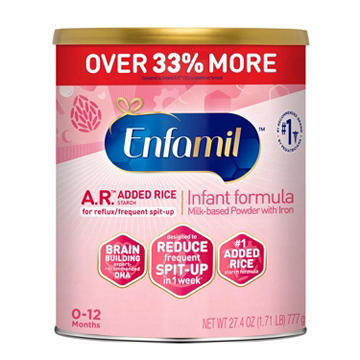 Enfamil A.R. Milk-Based Powder Infant Formula with Iron, 27.4 oz