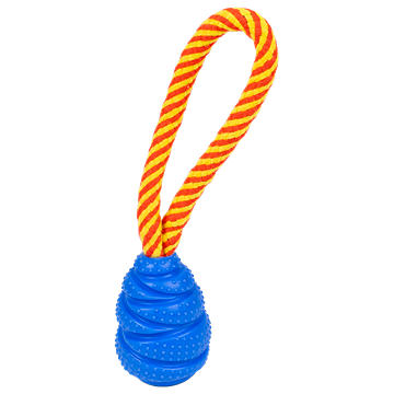 Woof & Whiskers Rugby Rope Dog Toy