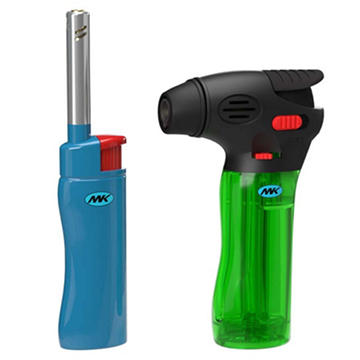 MK Lighter Torch & Click Combo Lighters, 2 pk