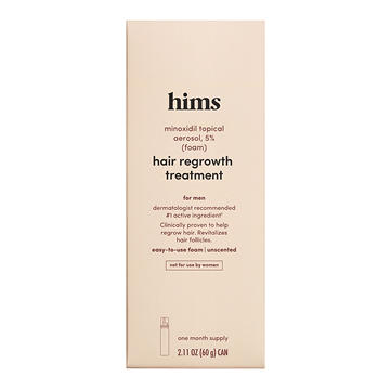 Hims Minoxidil Topical Hair Regrowth Foam Treatment, 2.11 oz