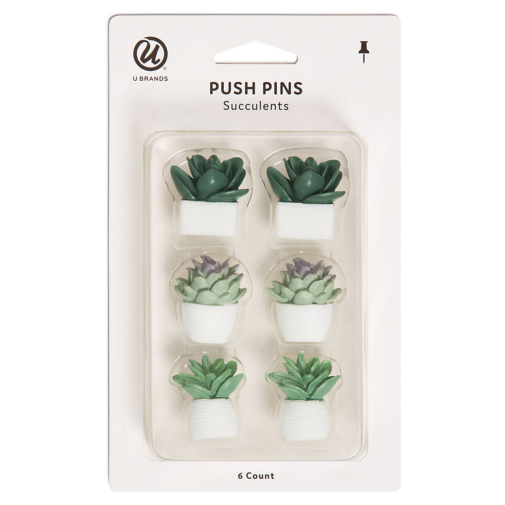 H-E-B Push Pins - Clear - Shop Paper Clips & Fasteners at H-E-B