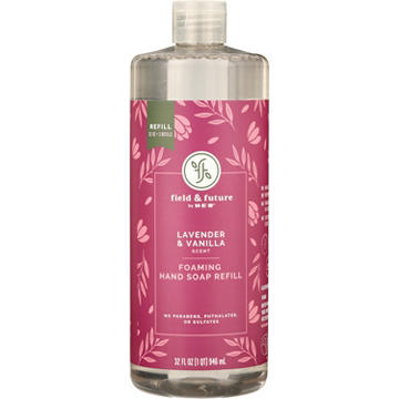 Field & Future by H-E-B Foaming Hand Soap Refill - Lavender & Vanilla, 32 oz