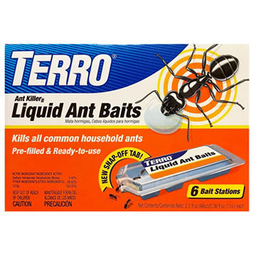 Terro Liquid Ant Bait Stations, 6 pk