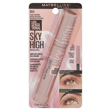 Maybelline Lash Sensational Sky High Mascara - True Brown, 0.24 oz