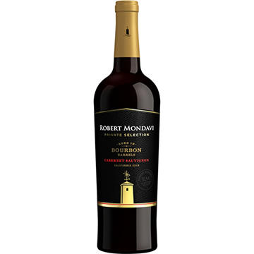 Robert Mondavi Private Selection Bourbon Barrel Aged Cabernet Sauvignon California Red Wine, 750 mL