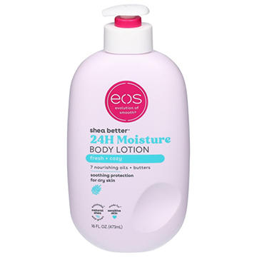 eos Shea Better 24H Moisture Body Lotion - Fresh & Cozy, 16 oz