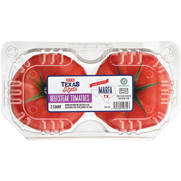 H-E-B Texas Roots Fresh Beefsteak Tomatoes, 2 ct