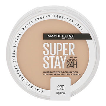 Maybelline Super Stay 24HR Hybrid Powder Foundation - 220, 0.21 oz