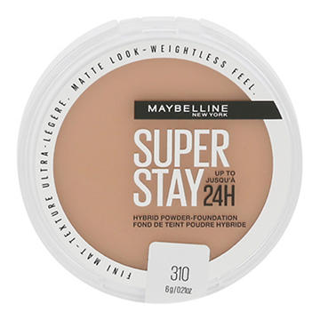 Maybelline Super Stay 24HR Hybrid Powder Foundation - 310, 0.21 oz