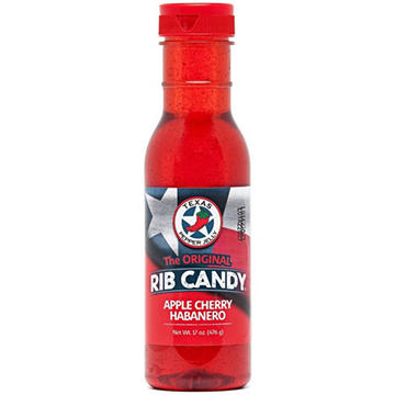 Texas Pepper Jelly Rib Candy Apple Cherry Habanero, 17 oz