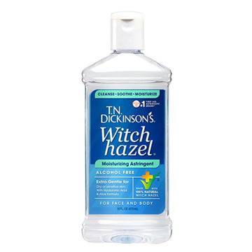 Dickinson's Alcohol Free Witch Hazel Natural Astringent for Face And Body, 16 oz