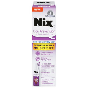 Nix Lice Prevention Daily Leave-In Spray, 6 oz