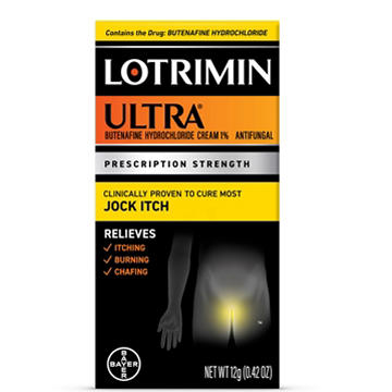 Lotrimin Ultra Prescription Strength Ultra Butenafine Hydrochloride Cream, 0.42 oz