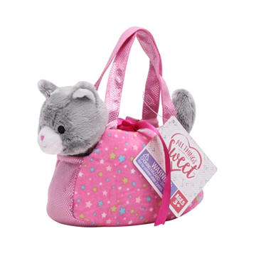 All Things Sweet Kitten Pet Plush in Bag