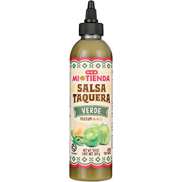 H-E-B Mi Tienda Salsa Taquera Verde, 9.5 oz