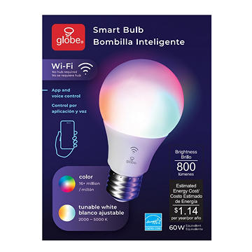 Globe Color Changing Tunable LED Smart Bulb
