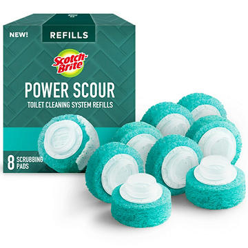 Scotch-Brite Power Scour Toilet Cleaning System Refills, 8 ct