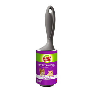 Scotch-Brite Pet Extra Sticky Roller, 48 ct