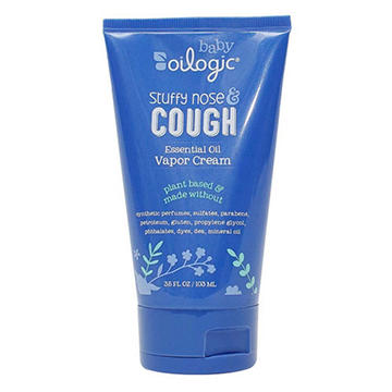 Oilogic Baby Stuffy Nose & Cough Vapor Cream, 3.5 oz