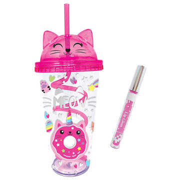 Hot Focus Caticorn Novelty Tumbler Gift Set