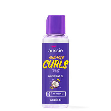 Aussie Miracle Curls Miracle Curls Defining Oil, 3.2 oz