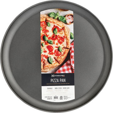 Kitchen & Table by H-E-B Pizza Pan - Gun Metal, 16"