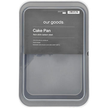 our goods Covered Cake Pan, 13'' x 9''