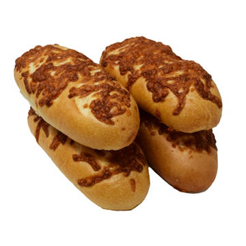 H-E-B Bakery Asiago Cheese Submarine Rolls, 4 ct