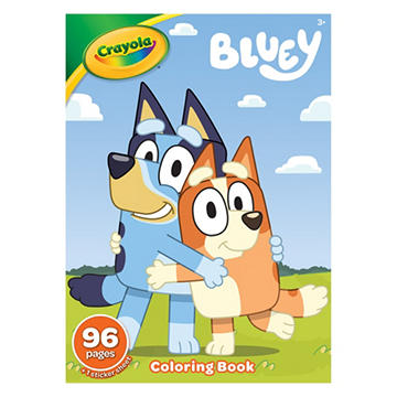 Crayola Bluey Coloring Book